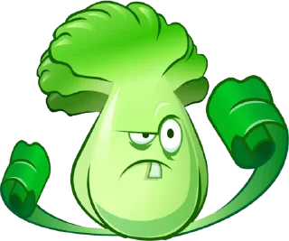 🥬 emoji plants vs zombies @this_is_sticker_party Telegram sticker 24 of 46