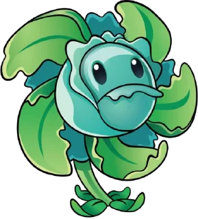 Sticker from plants vs zombies @this_is_sticker_party