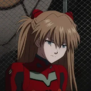 🌟 emoji Asuka Langley Telegram sticker 19 of 120