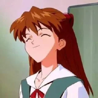 😊 emoji Asuka Langley Souryuu Telegram sticker 13 of 49