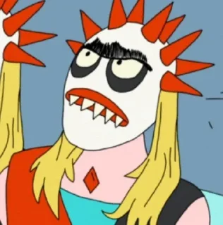 😐 emoji Superjail! The triplets♦ Telegram sticker 10 of 33