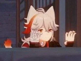 🌟 emoji казуха лапуля💓💓 Telegram sticker 14 of 47