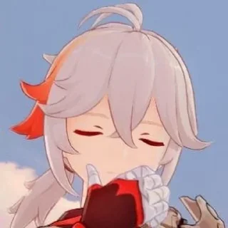 🌟 emoji казуха лапуля💓💓 Telegram sticker 6 of 47