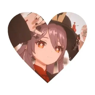 🥔 emoji Ху Тао Telegram sticker 9 of 102