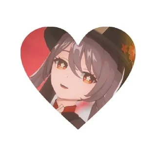 🥔 emoji Ху Тао Telegram sticker 8 of 102
