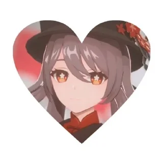 🥔 emoji Ху Тао Telegram sticker 10 of 102