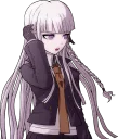 😔 emoji Kirigiri Kyoko Telegram sticker 5 of 26