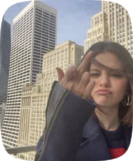 Sticker from Selena Gomez