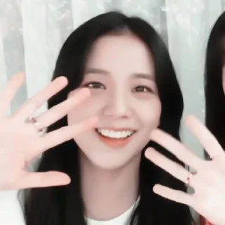 👾 emoji ˖ ་.JISOO ! ? ★ ▸ by @lomicor Telegram sticker 12 of 40