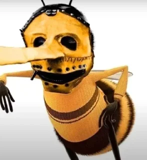 🐝 emoji слипКнот Telegram sticker 12 of 16