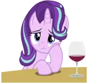 🍷 emoji @mlpstickers poniespng Telegram sticker 12 of 54