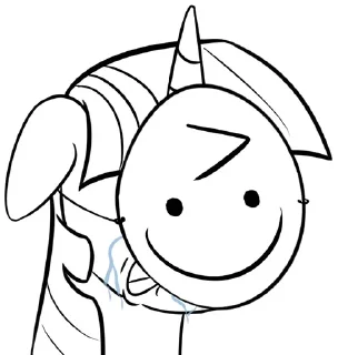 😭 emoji @mlpstickers /mlp/ Telegram sticker 19 of 80