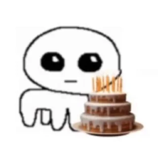 🥳 emoji Больше стикеров 👉🏻 @stickertg4 Telegram sticker 6 of 31