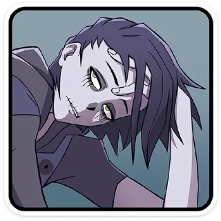 Sticker from Зомби Зак от @stickers_vk