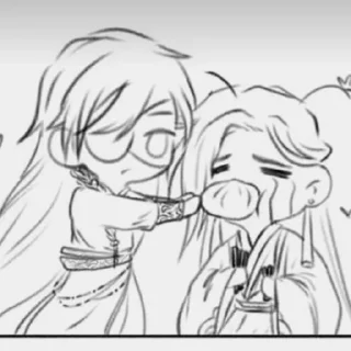 😥 emoji Депрессия Хэ Сюаня Telegram sticker 10 of 33