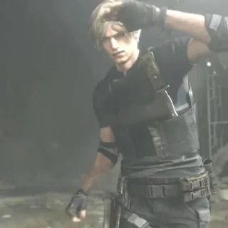 🌟 emoji leon kennedy Telegram sticker 23 of 65