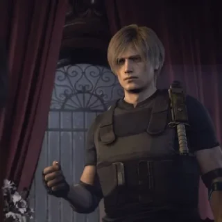 🌟 emoji leon kennedy Telegram sticker 17 of 65