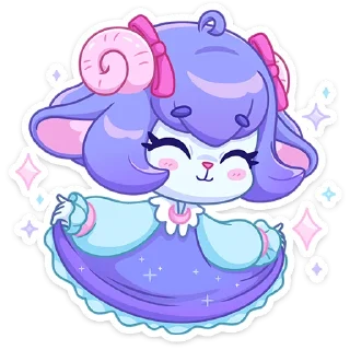 Sticker from Джиллиана без надписей @stickers_vk