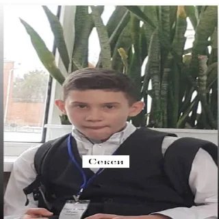 Sticker from 9 б