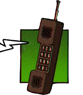 📞 emoji Hotline Miami Telegram sticker 19 of 33