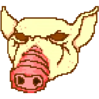 🐷 emoji Hotline Miami Telegram sticker 9 of 33
