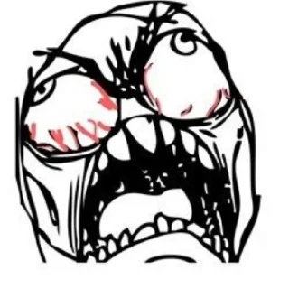 👄 emoji Funny(?) faces. Автор кола с сосискай💪🥶 Telegram sticker 24 of 57