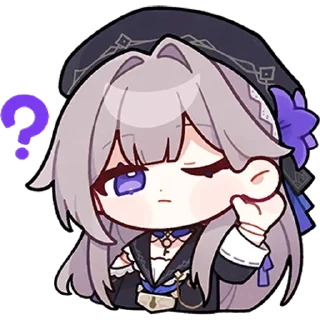 🤔 emoji Honkai Star Rail 🇺🇦 Telegram sticker 6 of 72