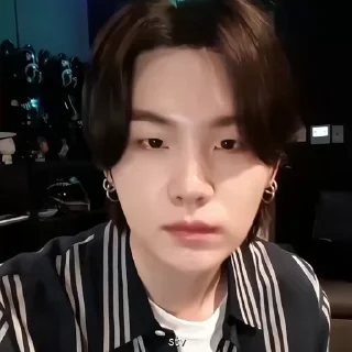 Sticker from yoongi @bangtanhtv