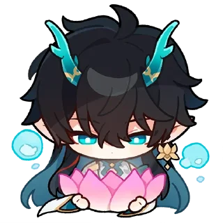 Sticker from honkai: star rail @ch3zerr