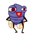 👋 emoji Fly Guy Telegram sticker 19 of 20