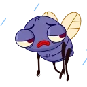 😔 emoji Fly Guy Telegram sticker 14 of 20