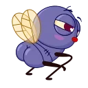 🍑 emoji Fly Guy Telegram sticker 10 of 20