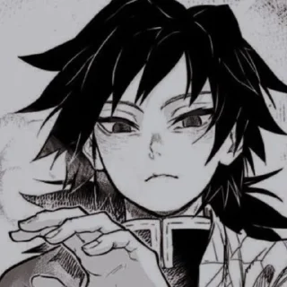 🖤 emoji Гию Томиока Telegram sticker 24 of 38