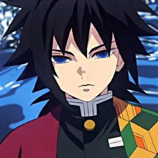 🖤 emoji Гию Томиока Telegram sticker 6 of 38