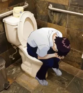 😭 emoji евангелион Telegram sticker 17 of 40