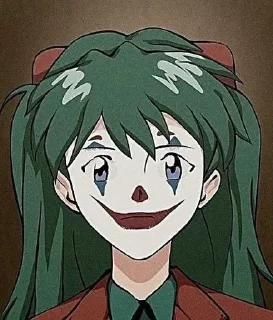 🤡 emoji евангелион Telegram sticker 10 of 40