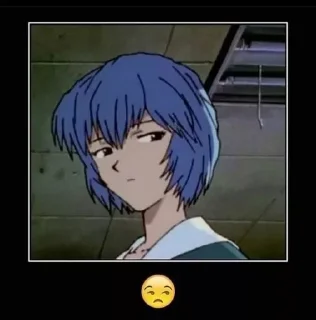 😒 emoji евангелион Telegram sticker 20 of 40