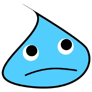 🤔 emoji Капля (@TgBstickers) Telegram sticker 3 of 8
