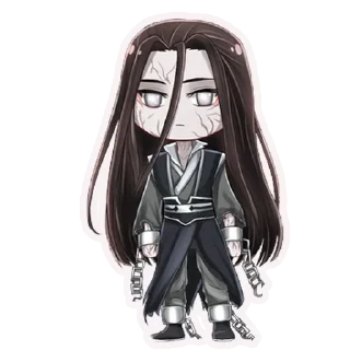 Sticker from @anime_stickerr Магистр дьявольского культа