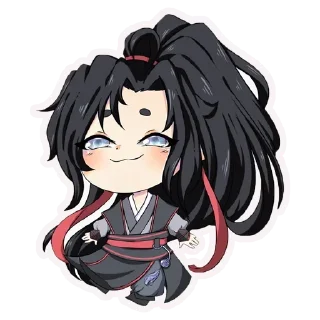 ❤️ emoji @anime_stickerr Магистр дьявольского культа Telegram sticker 12 of 40