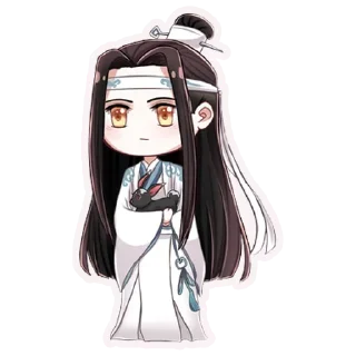 Sticker from @anime_stickerr Магистр дьявольского культа