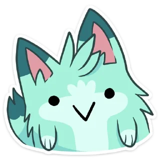😊 emoji Минт @nyasticks Telegram sticker 16 of 49