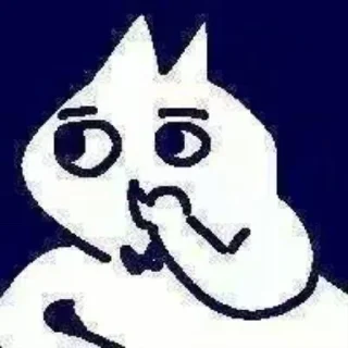 😐 emoji CONFUSED CAT Telegram sticker 6 of 77