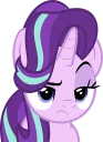 😒 emoji Starlight Glimmer Pony Telegram sticker 12 of 41