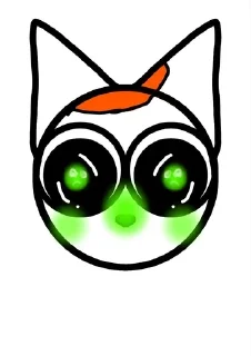 Sticker from Кот Снежок