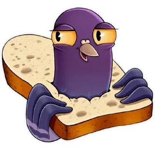 🍞 emoji Голубь Telegram sticker 8 of 26