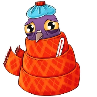 🤧 emoji Голубь Telegram sticker 23 of 26