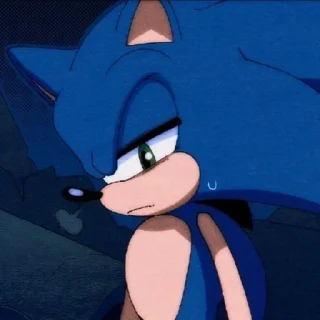 😰 emoji Sonic IDW comics!!! Telegram sticker 16 of 76