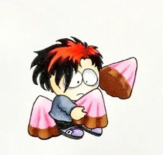 🍫 emoji Goth Kids Telegram sticker 12 of 23