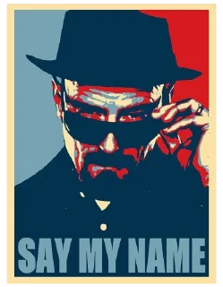 Sticker from Breaking Bad @serotonintree3